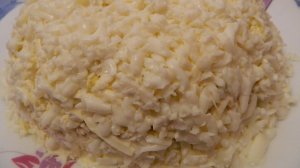 Новогодний салат "Зимний сон" рецепт салат на новогодний стол