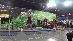 Длинный цикл 24 кг 5 минут Иван Денисов, Никита Сошников Олимпиада народов мира 2025 Санкт-Петербург