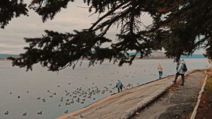 Набережная Комсомольского района Тольятти (ноябрь 2025)