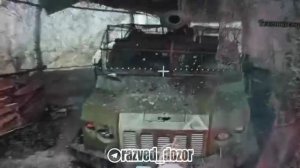 Уничтожение украинской САУ на Сумском направлении