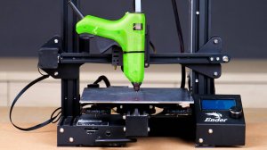 Можно ли печатать  3D горячим клеем?