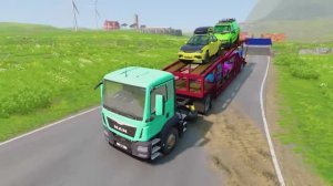 BeamNG.drive: 20 минут чистого смеха с машинками. МУЛЬТИКИ ПРО МАШИНКИ.