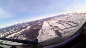 МАГАДАН Медвежий угол Посадка Ан-24РВ.