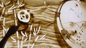 Заказать песочное шоу на новый год в Москве - песочная анимация на праздник и корпоратив