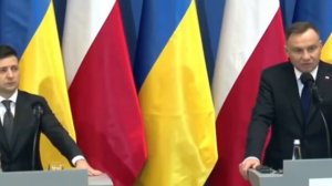 Зеленский мощно прогнулся перед президентом Польши_ СТЕНОГРАММА БРИФИНГА, архив 2019