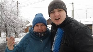 Весёлая Семейка 45 / Поехали покупать обои / У нас наступила зима