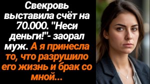 Жизненные Истории/Неси деньги,- заорал муж, а принесла то, что разрушило его жизнь