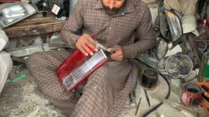 Классика. Восстановление заднего фонаря.