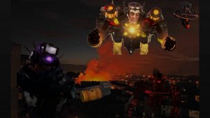 Скибиди туалет неожиданное нападение 1 сезон (1-3 серия+доп. Сцены).