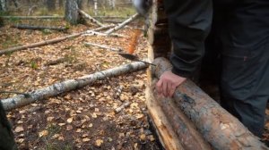 Ватоша дом из валежника часть 3
Надо успеть до первого снега