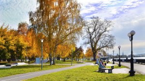 Краски уходящей осени. На родине П. И. Чайковского.