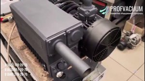 Вакуумный насос Busch Busch R5 RA 0100F. Капитальный ремонт, демонстрация До и После ремонта.