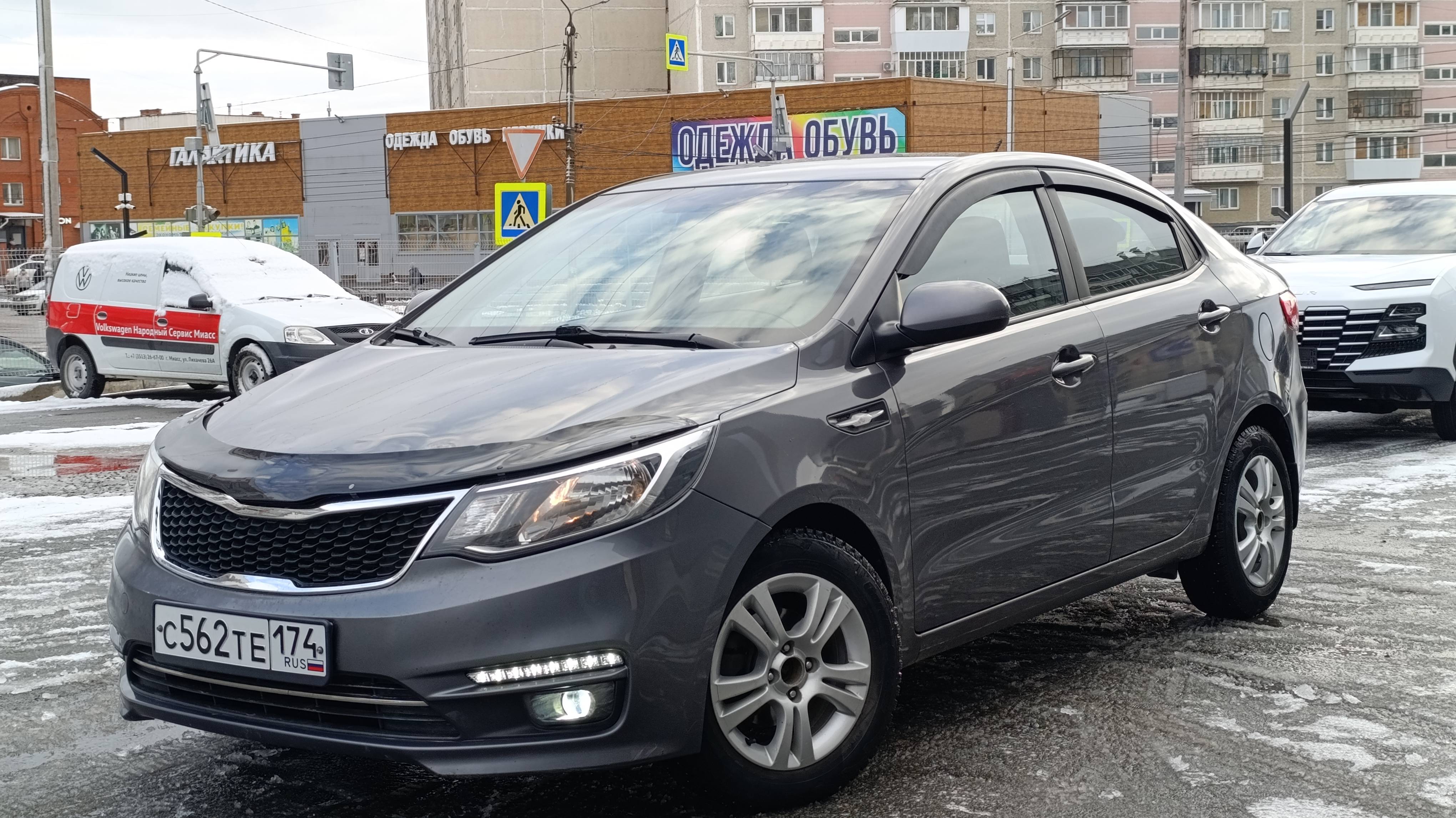 Обзор автомобиля KIA RIO III год 2016 смотреть онлайн