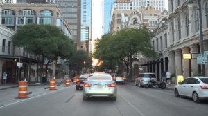 🇺🇸 Остин, Техас – поездка по городу на закате / 2025