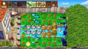 Plants vs. Zombies: Replanted [PS4] Survival - FULL Walkthrough [Version 1.10]