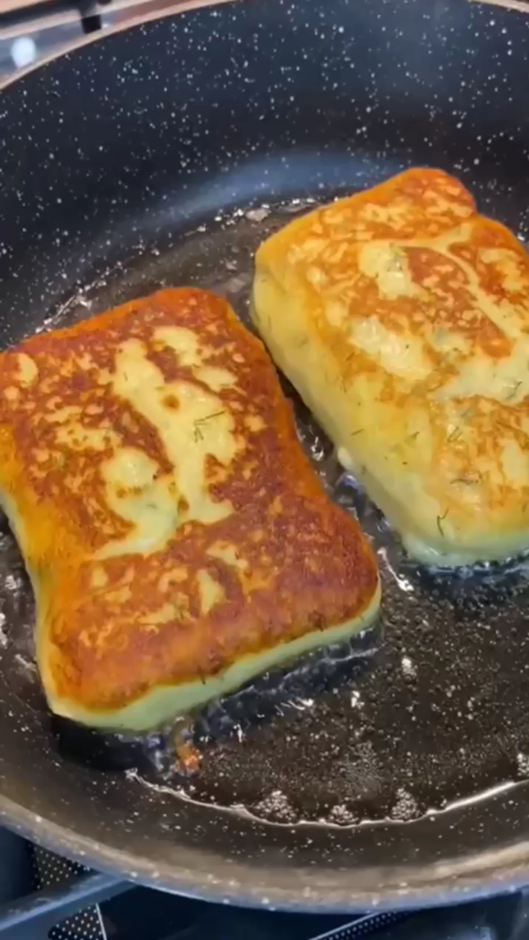 Картофельные конверты с сыром.