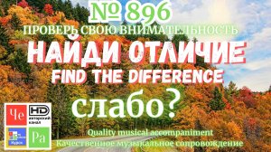 "Найди отличие" / "Spot the Difference" _ выпуск № 896