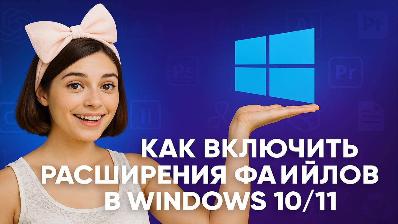 Как включить расширения файлов в Windows 10/11