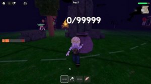 ВЕЧЕРИНКА С ОГРОМНЫМ ПЛЮШЕВЫМ ОЛЕНЕМ! Roblox 99 Nights in the Forest