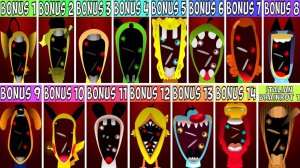 SPRUNKI: ВСЕ OC И БОНУС‑ПЕРСОНАЖИ ИЗ ФАЗЫ 3! 👥✨🔥