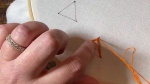 Norwich Stitch triangle for Embroidery [lx5S4lARBss]