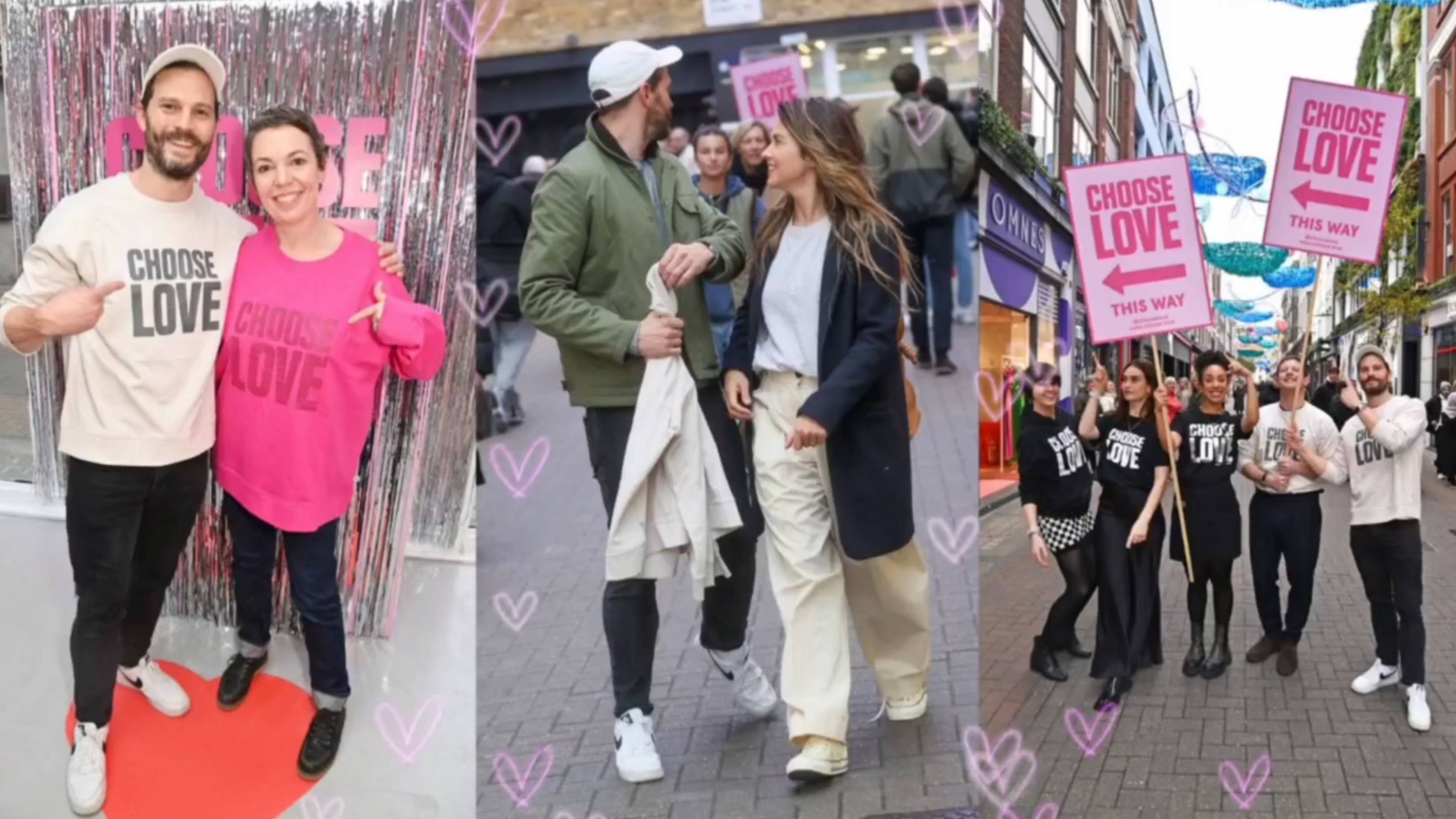 😍 ПОТРЯСАЮЩИЙ ДЖЕЙМИ ДОРНАН И АМЕЛИЯ УОРНЕР НА ОТКРЫТИИ МАГАЗИНА ДЛЯ ПОМОЩИ БЕЖЕНЦАМ, 2023