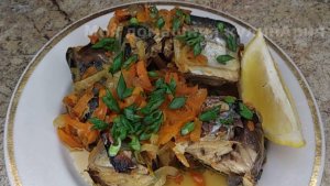 Скумбрия в горшочке