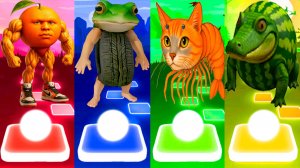 У ДИН ДУН МА ДИН 🆚 БОНЕКА АМБАЛАБУ 🆚 ТРИПИ ТРОПИ 🆚 ГЛОРБО ФРУТОДРИЛО | Tiles Hop №280