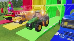 МУЛЬТИКИ ПРО МАШИНКИ. ТРАНСПОРТИРОВКА РАЗНЫХ МАШИНОК НА КРУЗОВИКАХ. СМЕШНЫЕ СИГНАЛЫ И СИРЕНЫ.