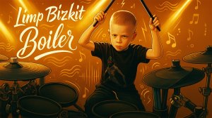 Limp Bizkit - Boiler  | 7-летний барабанщик | Vadim VS Drums