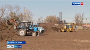 Строится современный мототрек для тренировок и соревнований мотоциклистов