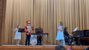 Луиджи Родольфо Боккерини. «Менуэт». Исполняют Щербакова А., Мелентьев А., Мелентьева А., Берлизев И