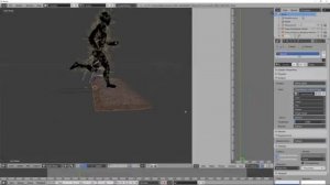 Разбивка VFX Бегущий по траве - Ускоренная съёмка