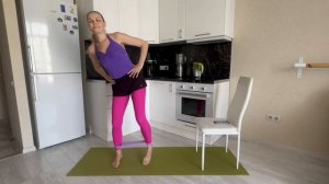 Ягодицы и бедра: Мощный домашний сет с резинкой и стулом