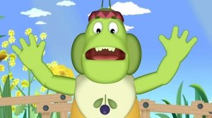 Момент из мультфильма Лунтик Вупсень Пупсень гусеница говорит ага вот ты самый главный бездельник