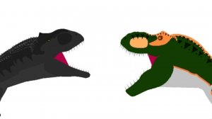 Маюнгозавр vs Ти Рекс  (часть 2)