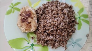 Мой обед диабетика в понедельник.