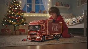 Новогодний ИИ грузовик с колой Черноголовки