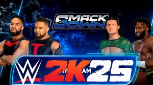 Tonga Loa & Tama Tonga VS Kit Wilson & Cedric Alexander - SmackDown - WWE 2K25 #7