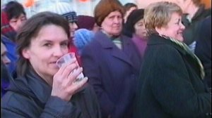 открытие кафе Колобок Поспелиха 2005г