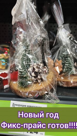 Фикс-прайс готов к Новому Году. Новогодний декор. А вы уже  готовитесь к Новому году?
