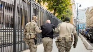 Опубликованы кадры задержания москвича, готовившего теракт на ж/д станции