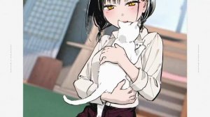 Второе промо к 5 тому романтической-манги Соседка-кошка и несведущий в любви.