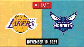 Шарлотт — Лейкерс NBA сезон 25/26 | 10.11.2025 Прямая трансляция