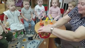 "Игрушки-складушки" Занятие 1 по дополнительной образовательной услуге "Волшебный сундучок"