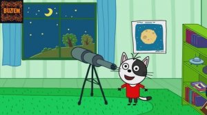 Три Кота! Наблюдаем За Звездным Небом Через Телескоп! Игра Для Детей
