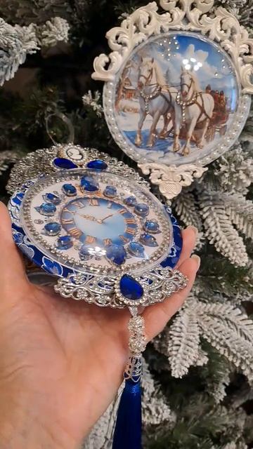 Елочная игрушка часы смотреть онлайн