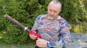 Обзор на Катану "Красный Дракон"