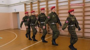 ВПК "Курсант" из Уней побывал в Ошланской школе.