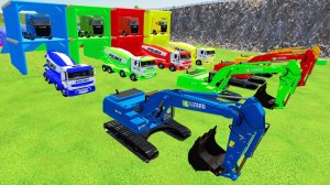 Мультики про машинки! Катаемся на крутых разноцветных машинках и грузовиках из мультиков для детей!